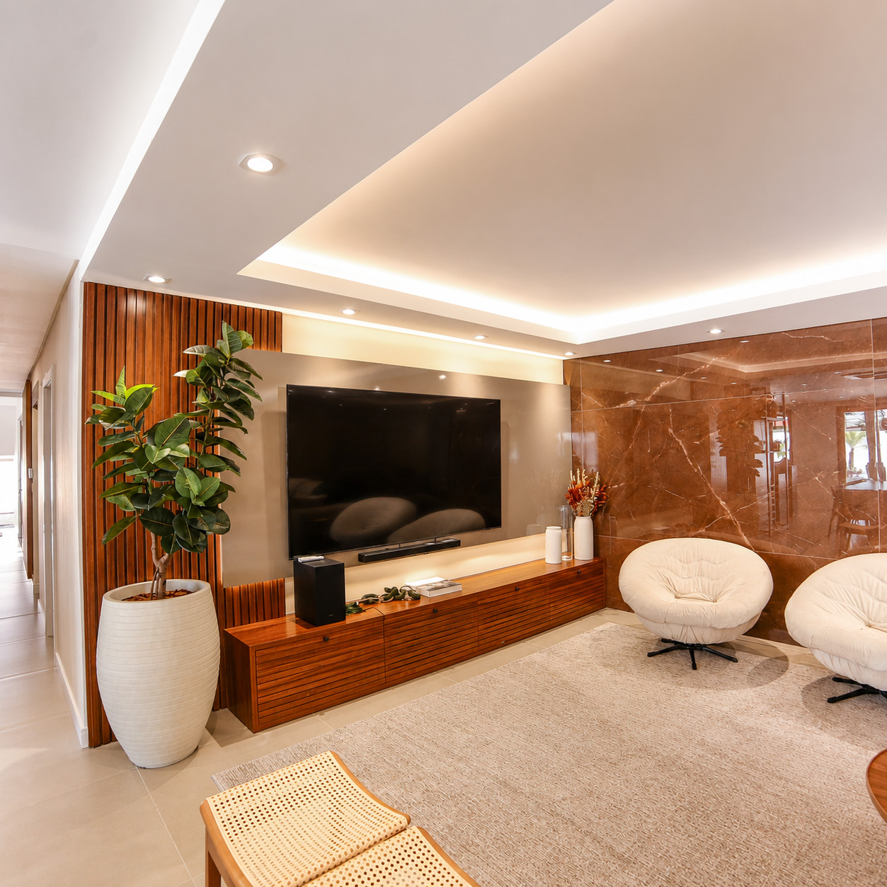 Casa Clema, soggiorno TV